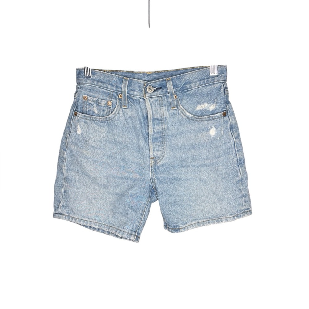Levi's 501 original high-rise denim Jean shorts size 24